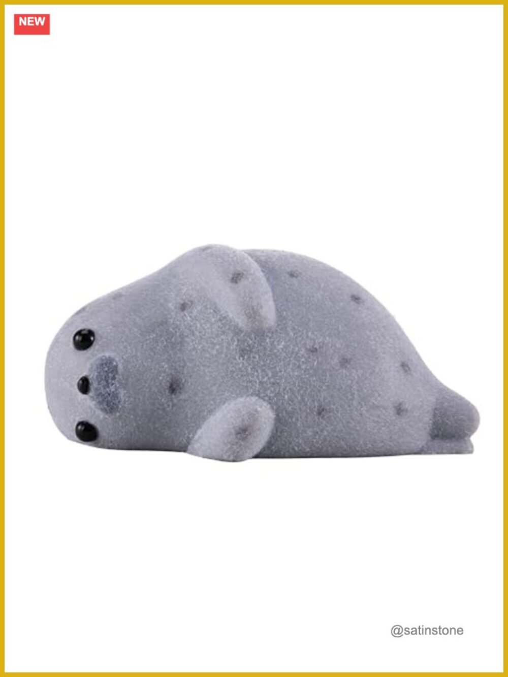 Handmade Taba Seal Squishy Stress Relief Toy - Ultra Soft Silicone Squeeze for
